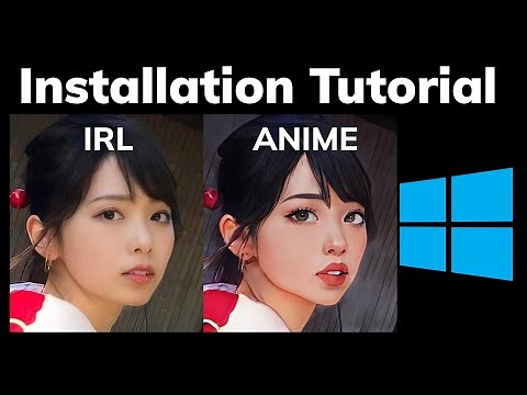 AnimeGANv2 Windows Installation Tutorial