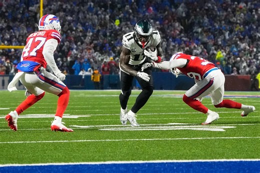 In Roob's Eagles Stats: Historic milestones for A.J. Brown and Dallas Goedert