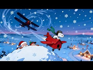 Snoopy Christmas Jazz Adventure ✈️ Cozy Holiday Jazz for Relaxing, Chill & Working 🎷🎅