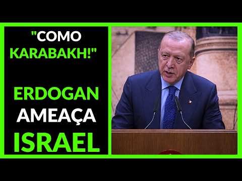 TURQUIA AMEAÇA ATACAR ISRAEL! ERDOGAN FAREMOS INTERVENÇÃO MILITAR!