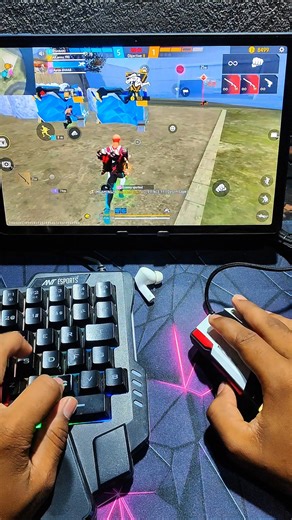 pc ❌ Mini mobile setup ✅ free fire #shortsfeed #garenafreefire #shorts @IMGAMING20