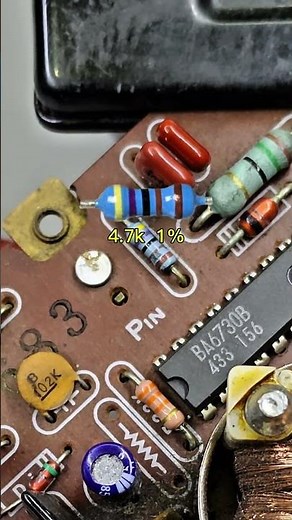 knowing the various resistor values ​​on a PCB #electronicsbasics #resistor #value