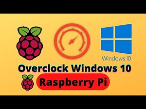Overclock raspberry pi 4 windows 10 | Remove RAM limit 3GB to 4GB | Install Windows 10 😎