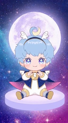 Baby chanting sailor moon