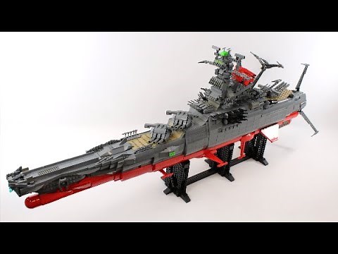 Star Blazers: Space Battleship Yamato - LEGO® Build Timelapse