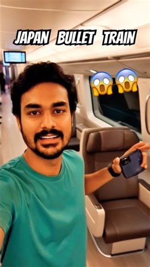 Japan Famous Bullet Train 🇯🇵 🚄#travel #minivlog #shorts