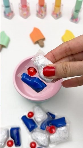 DIY Ohne Borax 💧Schleim mit Tide pods ✅😍🌸 #shorts #schleim