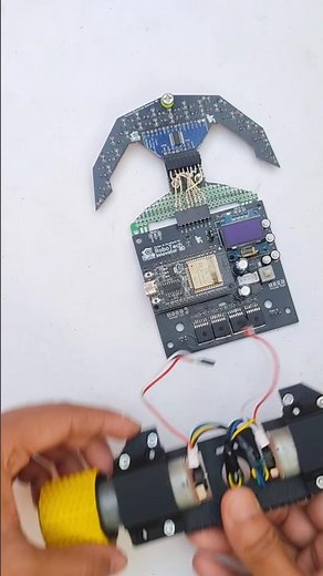 Easy Line Follower Robot Building PCB | How to Make LFR with PCB #linefollower