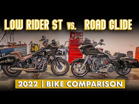 2022 Harley-Davidson Low Rider ST vs. 2022 Harley-Davidson Road Glide Comparison!
