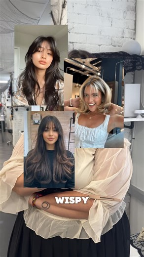 DC Virginia Maryland DMV on Instagram: "Unhinged Hair Opinions Episode Two: What do you think of wispy bangs? Comment below ⬇️ #wispybangs #unhinged #livefromthelab #dmv #nova #washingtondc #hair #hairsalon #novasalon #dmvsalon #alexandriava #haircare"