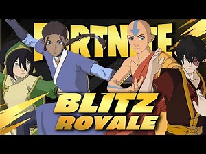 Avatar The Last Airbender Characters Play Fortnite Blitz Royale | Featuring The TMNT Squad!