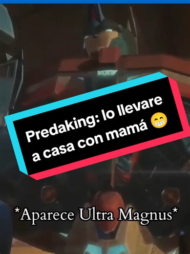@♡۞𝕯𝖆𝖓𝖎 ۞♡ Un poco tarde pero se cumplió jajajaja También soy fan de este ship ✨ así que posiblemente haga más edits de ellos dos... Tal vez jajaja #tfp #ultramagnus #predaking #transformersprime #humor