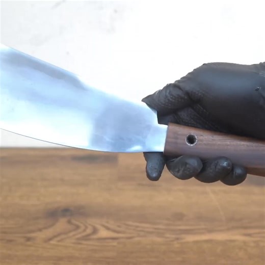 Rusty Meat Cleaver Restoration #meat #cleaver #restoration #shorts | Restore And Relive