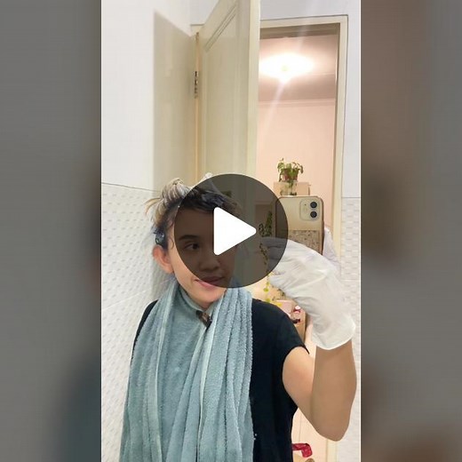 Hair Color Transformation Tutorial: Rambut di Cat