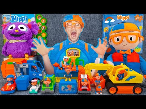 62 Minutes Satisfying with Unboxing Cute Blippi First Party Toys Collection ASMR | Review Toys