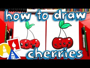 How To Draw Funny Cherries - Replay Live Draw Along! - Videos For Kids
