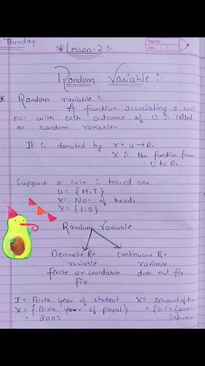 1K views | Random variable #randomvariable #probability #statistics #viralreelsfb | Mathematics Hub | Facebook