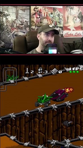 Squeaking out a win in Rock n' Roll Racing on Warrior Difficulty (SNES) | #snes #retrogaming #gaming