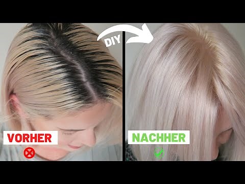 Dye your hair BLONDE yourself ❗️ WITHOUT any yellow tint 👱🏻‍♀️ VLOGTOBER Diana Delo