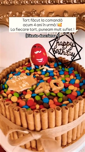 Idee ușoară de decor pentru tort ! #tort #cake #cakedecorating