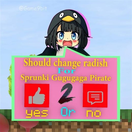 Do you want Sprunki Gugugaga to switch places with Sprunki Gugugaga the pirate?! 🤔👍