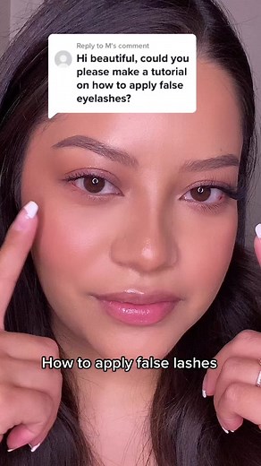 Easy False Lashes Application Tutorial for Beginners