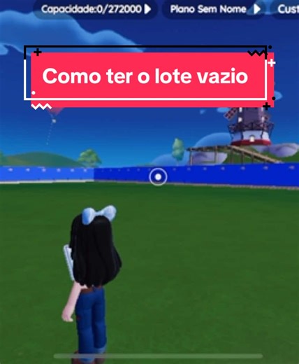 Como deixar o terreno vazio em Heartopia