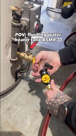 Who knew a simple little tool could change what the inside of your water heater looks like so much?!