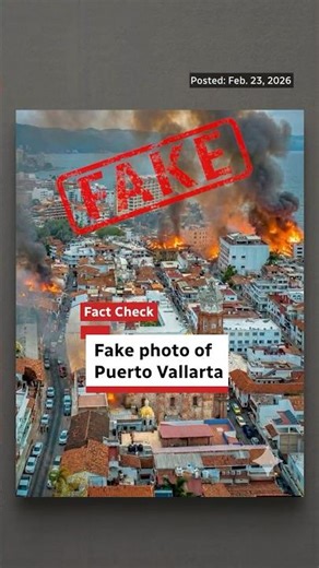 Fact check: Fake photo of Puerto Vallarta