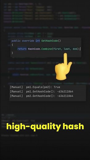 Hashcodes are awesome in .NET