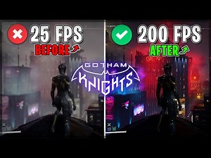 Gotham Knights: SECRETS for MAX FPS on ANY PC!