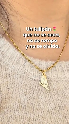 Oro Negro Joyeria on Instagram: "Collar Tulipán 🌷✨ No regales flores que se marchitan Regala un tulipán eterno en forma de collar, diseñado para acompañar cada día y simbolizar un amor constante. Ideal para sorprender, enamorar y convertir un momento especial en un recuerdo para siempre. 💖 #CollarTulipán #TulipánEterno #RegalaAmor #JoyeriaConSignificado"
