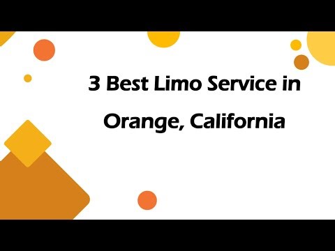 3 Best Limo Service in Orange, California | Limousine Rentals