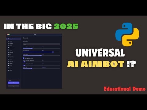 AI Aim Assist FOR ANY Games (Educational)