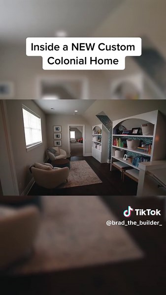 Inside a New Custom Colonial Home