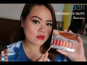 Review Wardah Lip Palette Chocoaholic