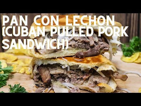 Pan con Lechon | Cuban Pulled Pork Sandwich | Anitas Delights