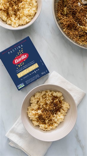 Created by @may.eighty.five for National Pasta Month, but enjoyed all year long! A classic dish with a starry twist. ​ Try this delicious Pastina mac and cheese. This recipe packs flavor in every tiny bite. What other unique shapes would you make macaroni and cheese with? ​ INGREDIENTS​ For the Mac and Cheese​ 1 box of Barilla Pastina (or small pasta of your choice)​ 3 tsp of butter​ ⅓ cup all-purpose flour​ ¼ tsp onion powder​ ¼ tsp garlic powder​ 1 ½ cups of milk​ ½ cup of heavy cream​ Pinch o