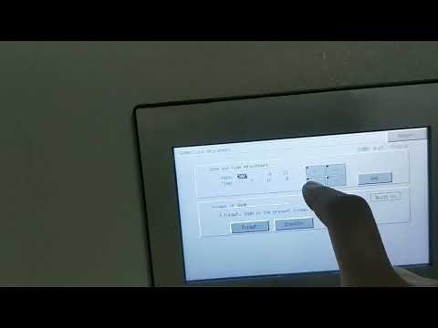 MONITOUCH || Fuji Electric HMI || Service Menu settings || Fuji Electric|| HMI || Date Time.