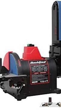 Review BUCKTOOL Professional Bench Belt Sander 1HP Direct Drive Motor