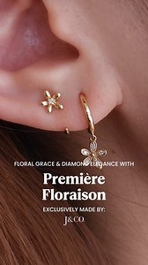 6.8K views · 53 reactions | Because florals never go out of style ✨ These Première Floraison earrings capture the magic of first blooms in a design that lasts forever. Who else is obsessed?  | Jcojewellery | Facebook