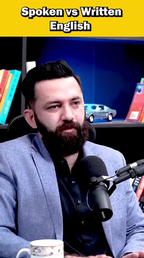Spoken vs written English | Shahzad Khan
