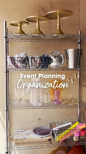 Event planners, you know how important organization is to executing a flawless event, so these supplies storage tips are for you: 🌟 Keep dinnerware, table decor, and similar items on shelves 🌟 Store napkins and table runners in boxes based on table size 🌟 Have everything ready to pack up so you can grab them and go #eventorganizer #eventplanning #eventplanner #storage | Public Storage