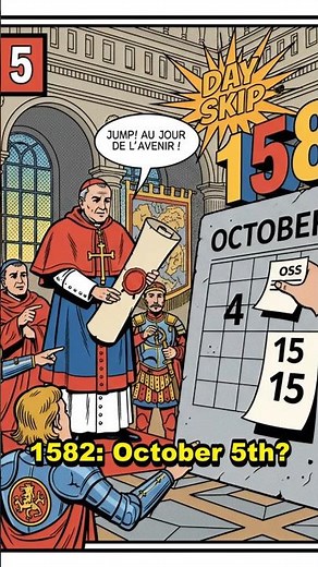 1582: October 5th #Shorts