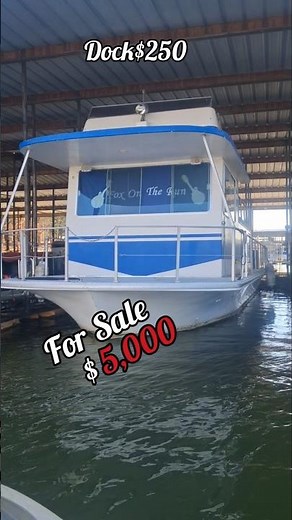 Cheapest way to live in America. #houseboat #life