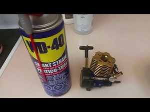 How to clean and store your nitro engine