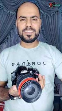 شرح سريع كاميرا نيكون d3200 وعدسة 18.200