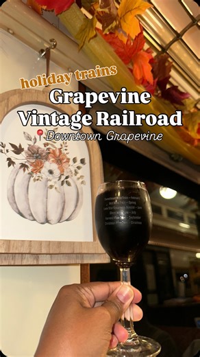 🚂All Aboard the Grapevine Vintage Railroad!🚂 The Grapevine Vintage Railroad is back on track, and the Christmas Capital of Texas is rolling out the tradition for the season. Step into restored 1920s railcars, filled with live entertainment, festive treats, and lots of tradition. ⏩ Follow @visitgrapevine and check their site for full schedules & booking info. 📅 Train runs select dates through December. 📅 UPCOMING EVENTS: Trick ‘R Treat Trains on 10/24 & 10/25 Witches Brew Train on Friday, 10/