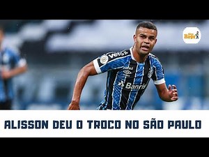 Alisson deu o troco perfeito no São Paulo.