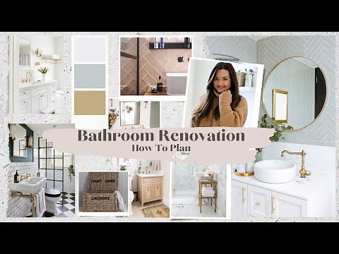 How To Plan An Ensuite Bathroom Renovation- My Before - Inspiration - Moodboard